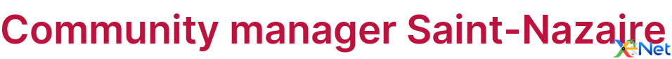 Community manager Saint-Nazaire